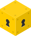 Isometric Platformer Yellow Crate